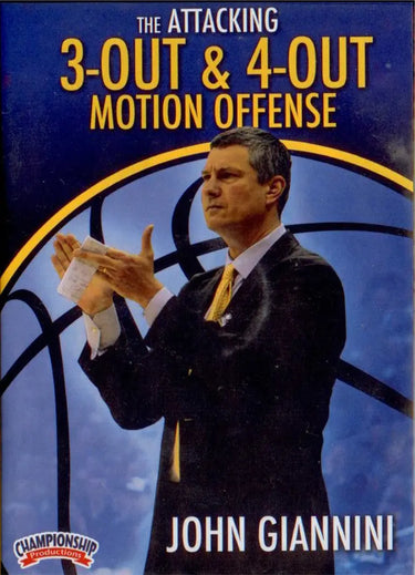 The Attacking 3 Out & 4 Out Motion Offense by John Giannini Instructional Basketball Coaching Video